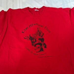 Fruit of the Loom Red Graphic Tee